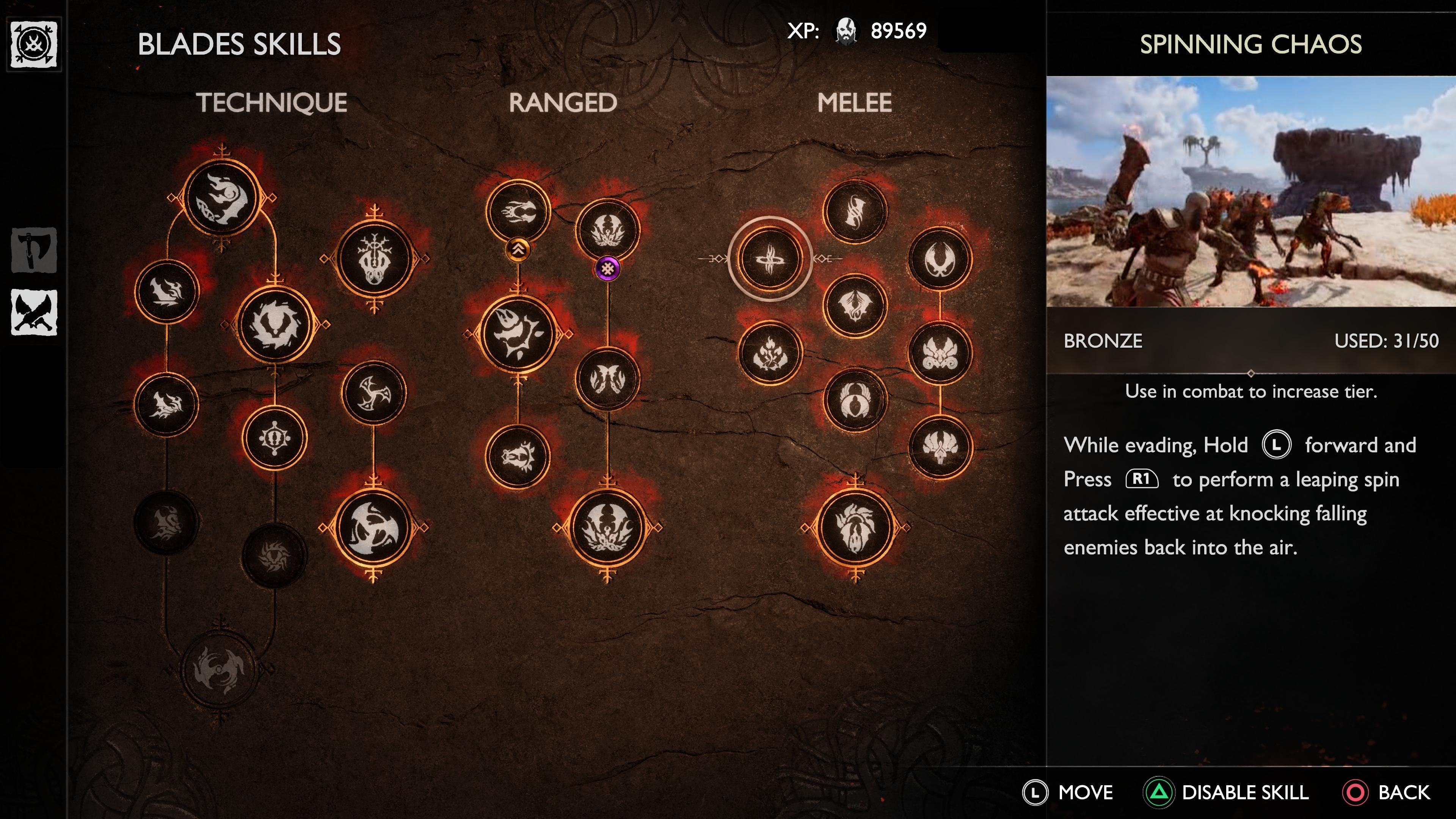 God of War Ragnarok Best Blades Of Chaos Skills Unpause Asia